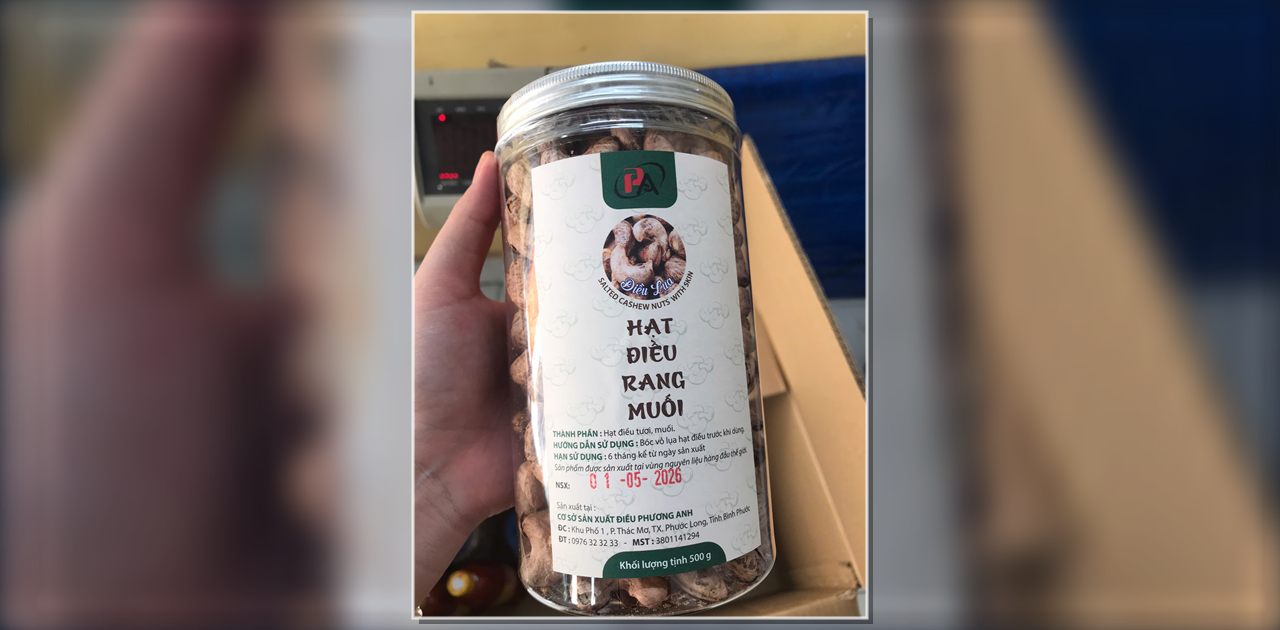 Gửi Hạt É Đi Đức Qua Dịch Vụ Cargo Airline Tại An Tín Phát Express - Hũ hạt điều rang muối