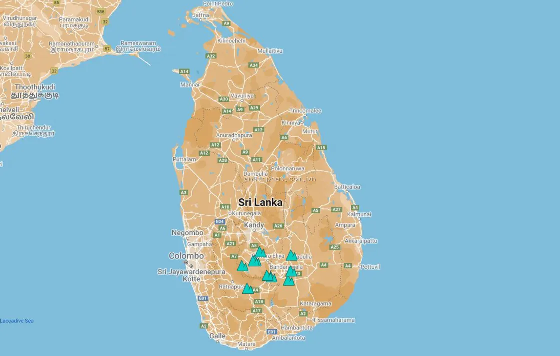 Gửi Hàng Đi Sri Lanka – Dịch Vụ Vận Chuyển Quốc Tế Uy Tín Tại An Tin Phat Express